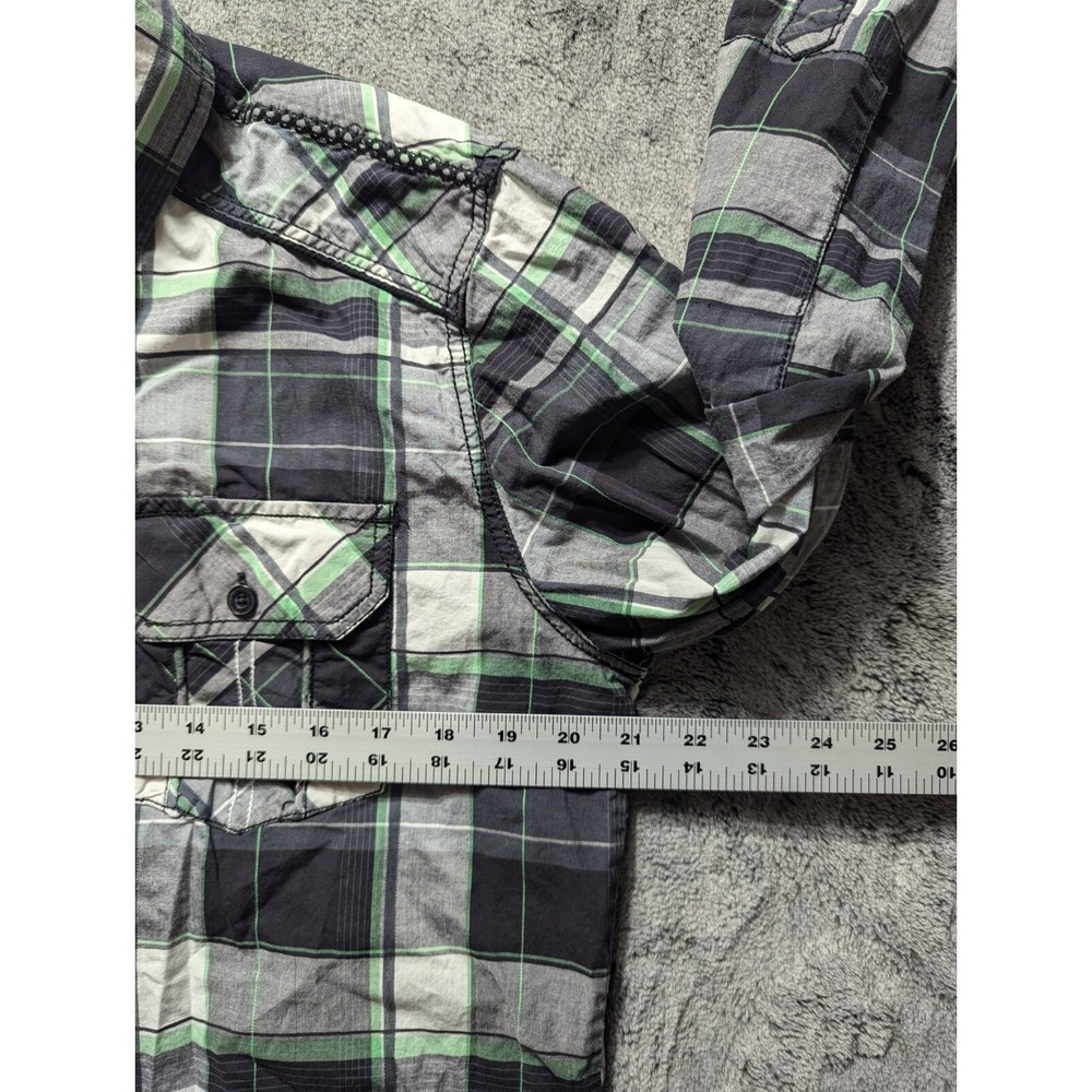 Buckle Black No. 48 Long Sleeve Button Up Shirt Men's Size Medium Standard Fit - Picture 7 of 11